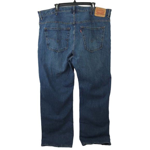 Levis 559 Relaxed Straight Fit Jeans Mens Size 44 x 31 Dark Wash Denim - Picture 2 of 12